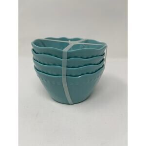 Tommy Bahama Melamine Hobnail Dip/Snack Bowls 4pc NEW